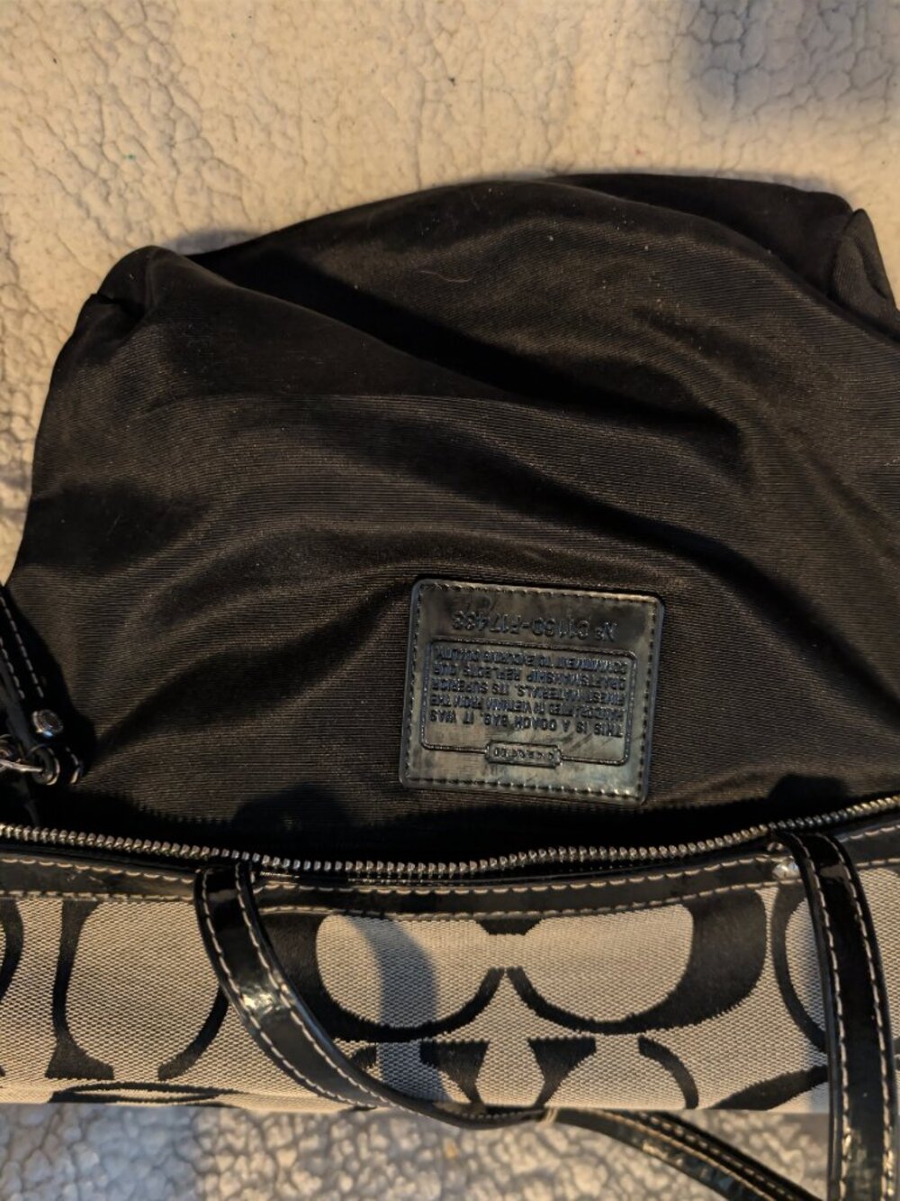 Authentic Coach Signature Coach, Nice Bag, #C1160-F17433 - Picture 4 of 8